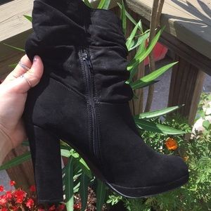 Black booties